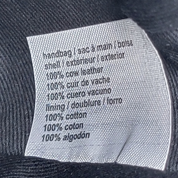 Ted Baker Black Leather Camera Gold Colored Hardware Crossbody Handbag Purse New - Picture 15 of 15